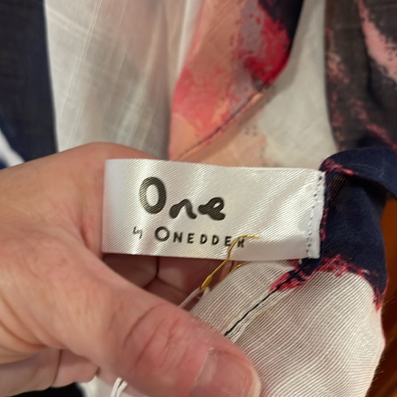 Kimono NWT beautiful blue and pink design - Picture 12 of 16